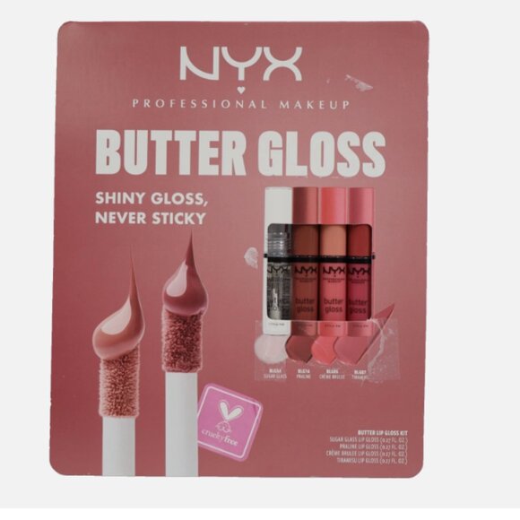 NYX Other - NYX Butter Lip Gloss Kit 4-Pack
